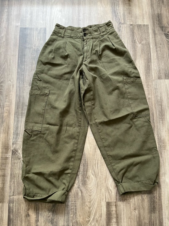 YMC Pants - YMC Olive Cargo Trousers